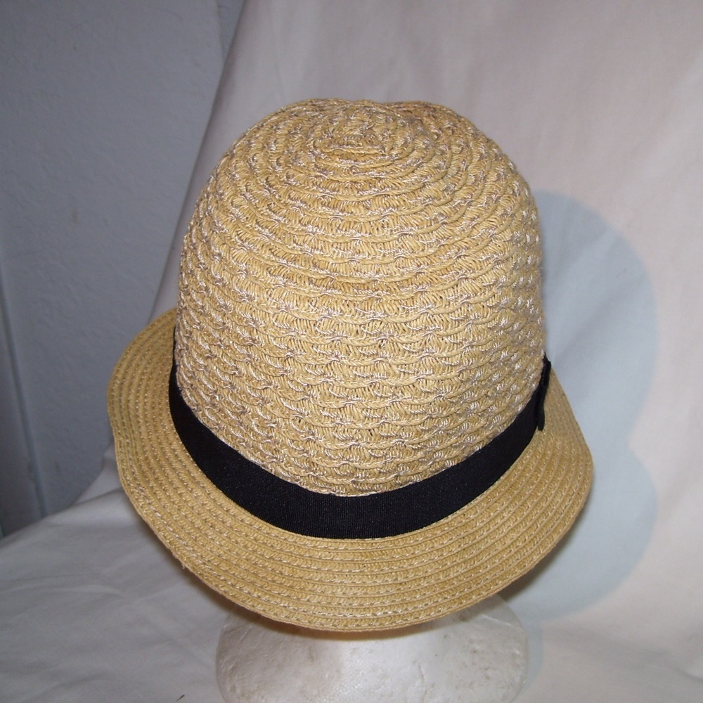 APT. 9 Fedora Bucket Women Naural Straw Hat - Picture 2 of 6